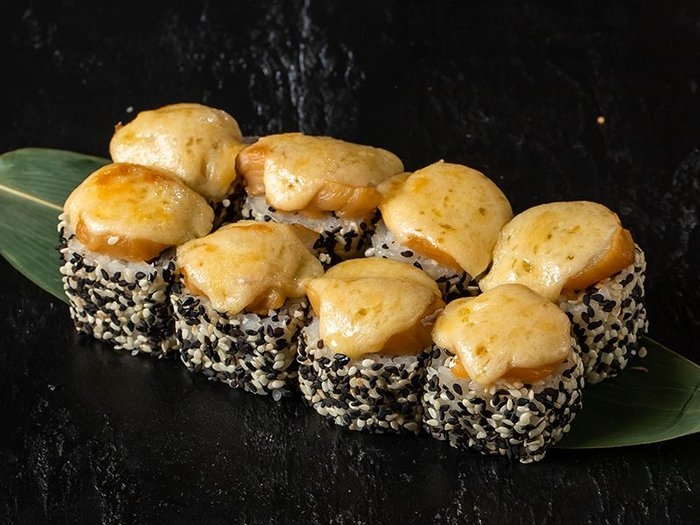 Яки кальмар с лососем